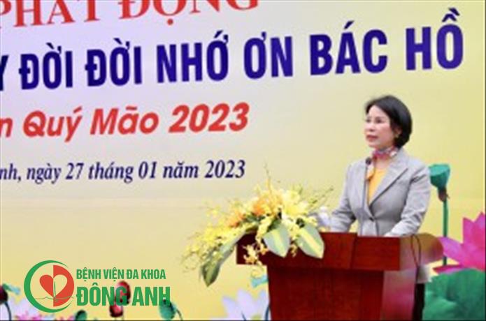 SỞ Y TẾ PHÁT ĐỘNG TẾT TRỒNG CÂY TẠI BỆNH VIỆN ĐA KHOA ĐÔNG ANH