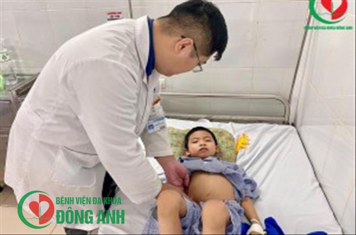 THÁO LỒNG THÀNH CÔNG BỆNH NHI BỊ LỒNG RUỘT TẠI BỆNH VIỆN ĐA KHOA ĐÔNG ANH