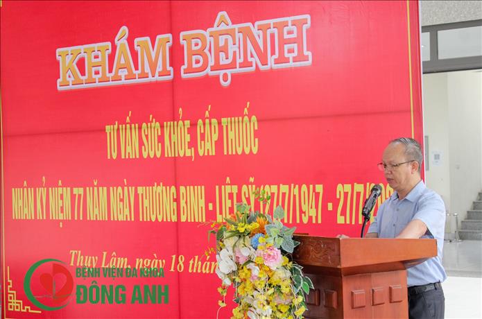 CHƯƠNG TRÌNH KHÁM SỨC KHỎE CHO ĐỐI TƯỢNG CHÍNH SÁCH XÃ THỤY LÂM NĂM 2024