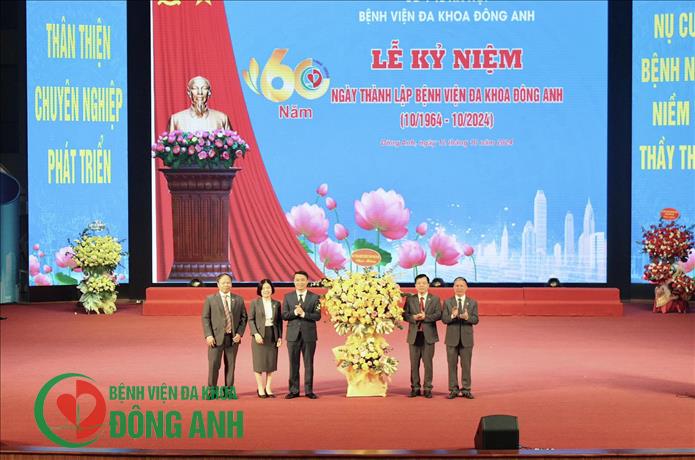 BỆNH VIỆN ĐA KHOA ĐÔNG ANH TỔ CHỨC LỄ KỶ NIỆM 60 NĂM THÀNH LẬP BỆNH VIỆN (10/1964-10/2024)