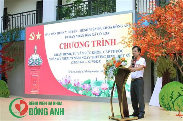 CHƯƠNG TRÌNH KHÁM SỨC KHỎE CHO ĐỐI TƯỢNG CHÍNH SÁCH XÃ CỔ LOA NĂM 2025