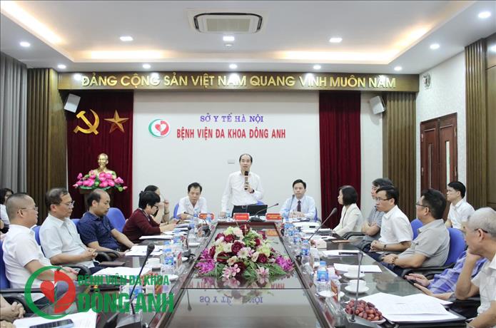 BỆNH VIỆN ĐA KHOA ĐÔNG ANH TỔ CHỨC HỘI NGHỊ SƠ KẾT CÔNG TÁC THI ĐUA KHEN THƯỞNG KHỐI THI ĐUA SỐ 3 NĂM 2025