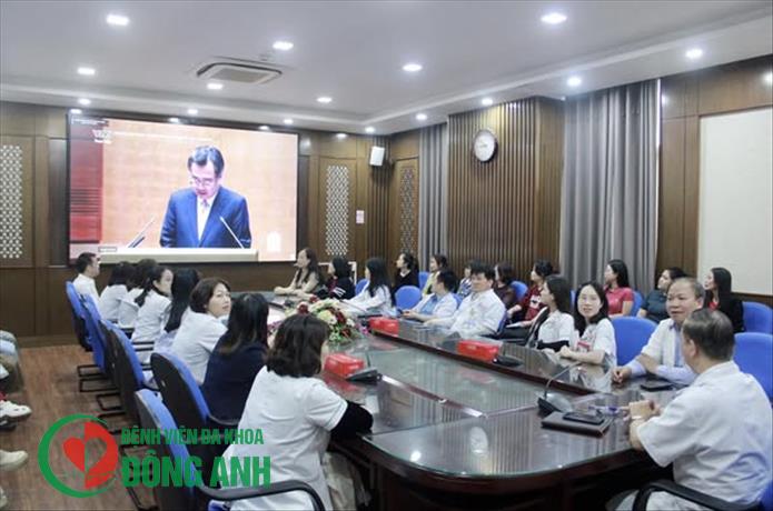 BỆNH VIỆN ĐA KHOA ĐÔNG ANH THAM DỰ HỘI NGHỊ TIẾP SÓNG QUÁN TRIỆT NGHỊ QUYẾT SỐ 79-NQ/TW VÀ 80-NQ/TW CỦA BỘ CHÍNH TRỊ