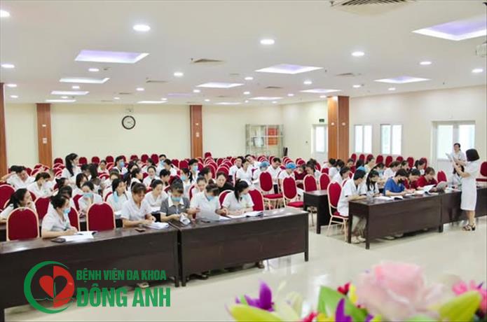 BỆNH VIỆN ĐA KHOA ĐÔNG ANH TỔ CHỨC LỚP TẬP HUẤN KỸ NĂNG GIÁO DỤC SỨC KHỎE CHO NGƯỜI BỆNH