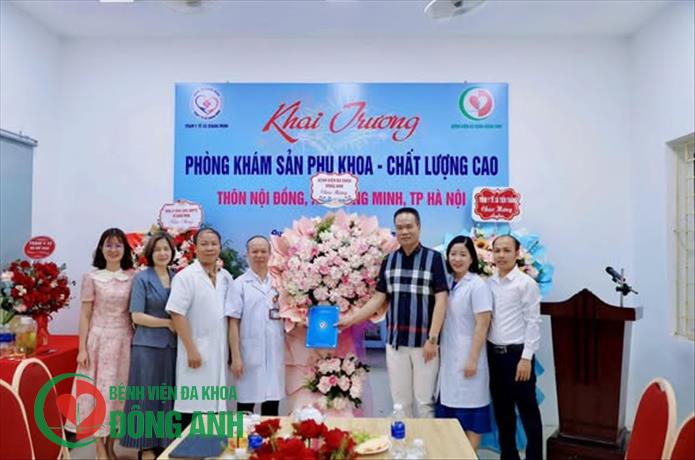 BỆNH VIỆN ĐA KHOA ĐÔNG ANH KÝ KẾT HỢP TÁC CHUYÊN MÔN, KHAI TRƯƠNG PHÒNG KHÁM SẢN PHỤ KHOA CHẤT LƯỢNG CAO TẠI TRẠM Y TẾ XÃ QUANG MINH