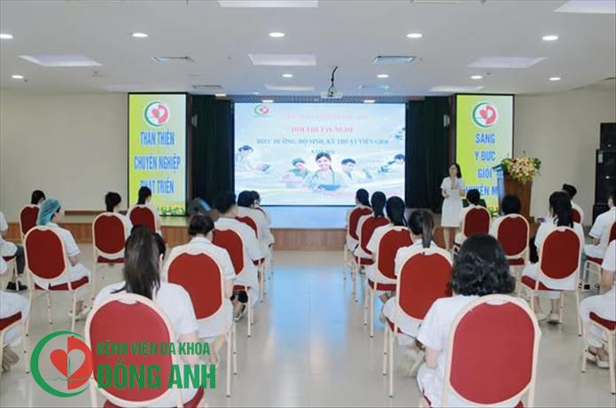 BỆNH VIỆN ĐA KHOA ĐÔNG ANH TỔ CHỨC HỘI THI TAY NGHỀ ĐIỀU DƯỠNG, HỘ SINH, KỸ THUẬT Y GIỎI NĂM 2026