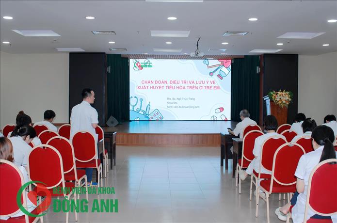 HỘI NGHỊ SINH HOẠT KHOA HỌC CHUYÊN ĐỀ NỘI KHOA TẠI BỆNH VIỆN ĐA KHOA ĐÔNG ANH