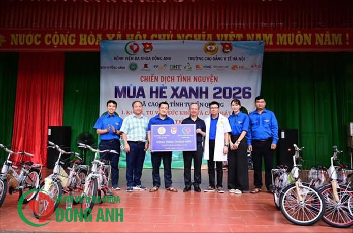 TUỔI TRẺ BỆNH VIỆN ĐA KHOA ĐÔNG ANH LAN TỎA TINH THẦN TÌNH NGUYỆN VÌ CỘNG ĐỒNG